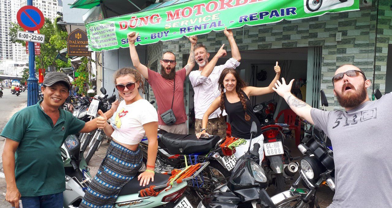 Dung motorbike Saigon rental