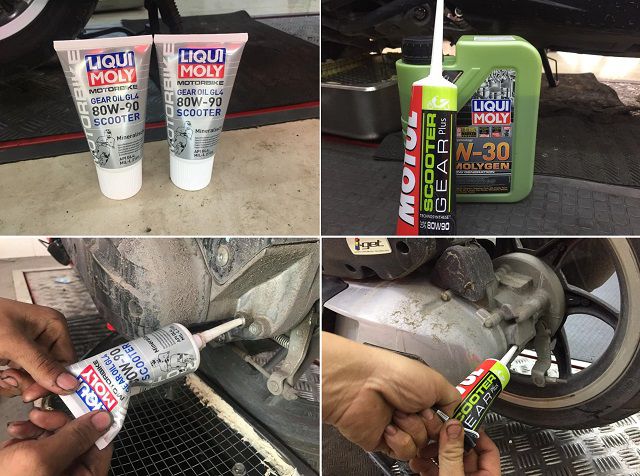 gear oil of motorbike