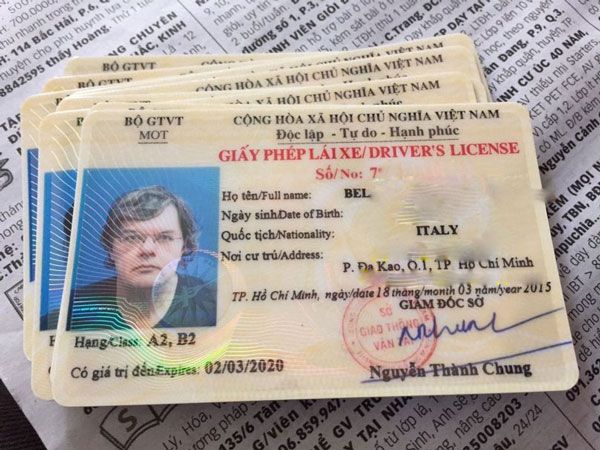 convert vietnam driver license for foreigners
